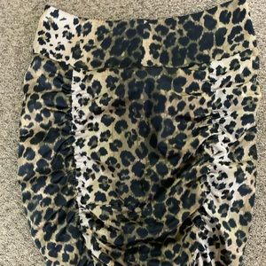 Body by Victoria Secret size 8 cheetah skirt